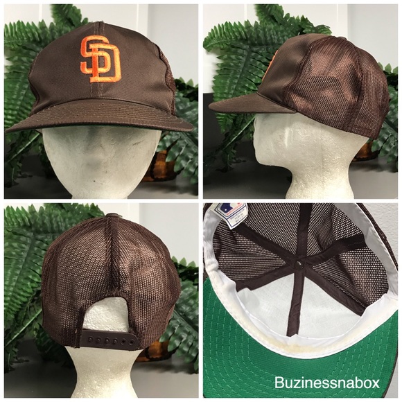 san diego padres trucker hat